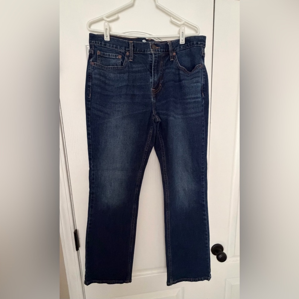 Men’s Old Navy boot cut built in flex jeans 34x32